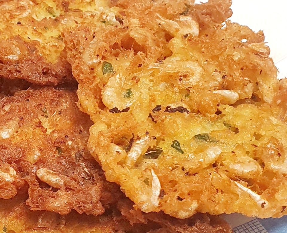 Tortilla de camarones