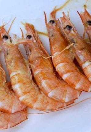 Gambas a la plancha